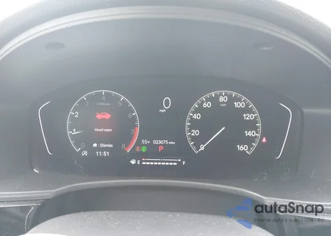 2023 Honda Civic Lx из США, поврежденный, VIN 2HGFE2F21PH565753